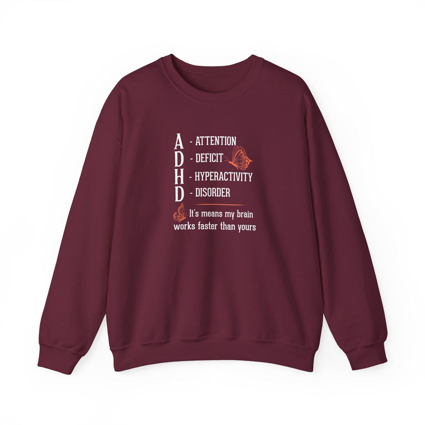 ADHD Awareness Crewneck Sweatshirt