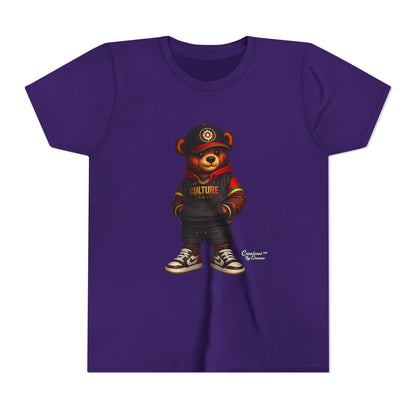 Youth Tee — Urban Bear "Culture" Graphic