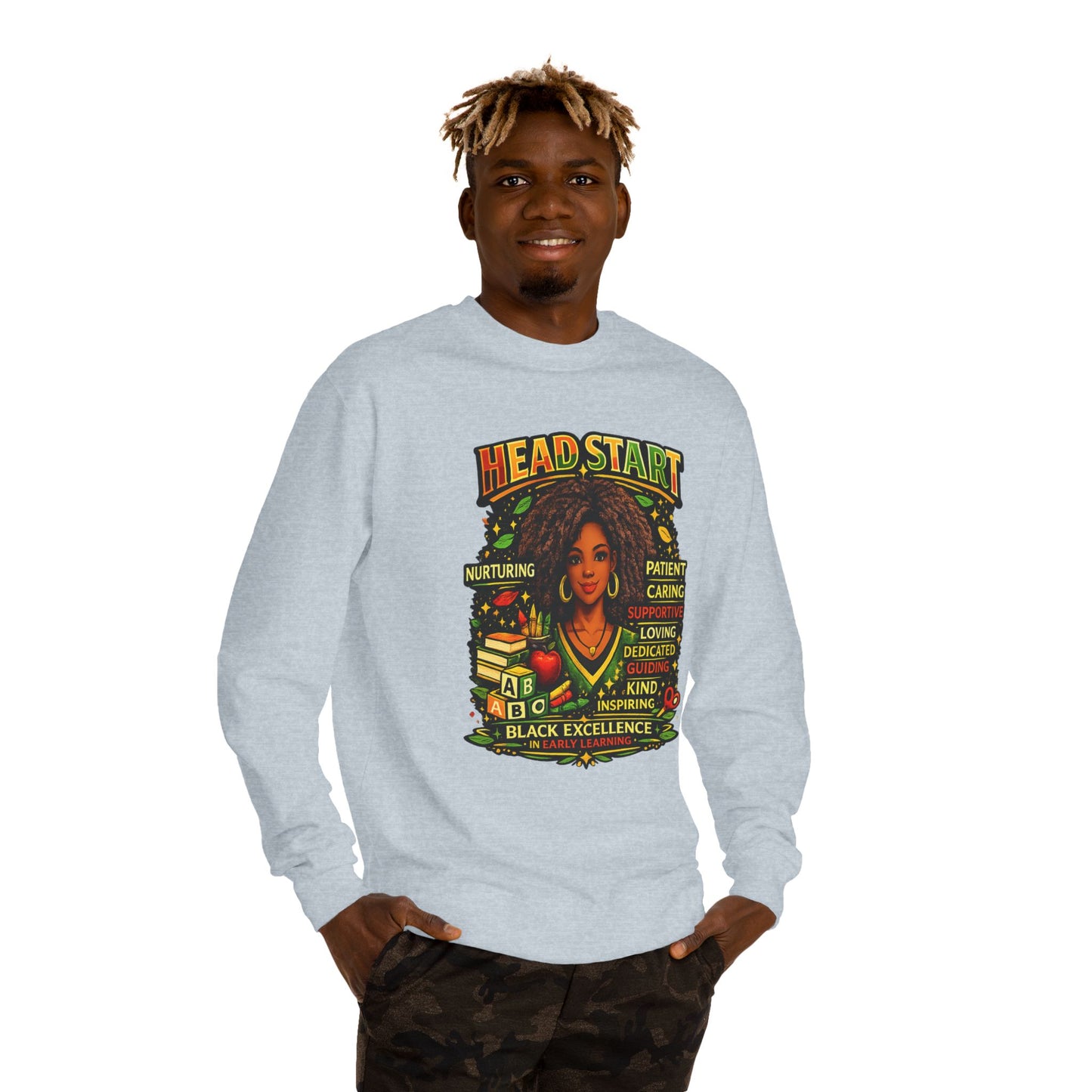 Headstart Black Excellence Sweatshirt — Inspirational Teacher / Early Education Crewneck