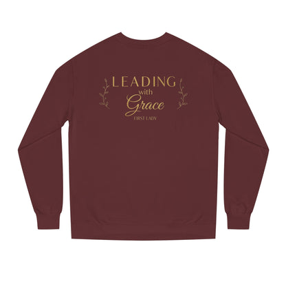 Leading with Grace Sweatshirt — Inspirational Women's Leadership Crewneck