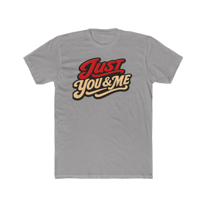 Just You & Me Graphic Tee — Retro Couples Love Shirt