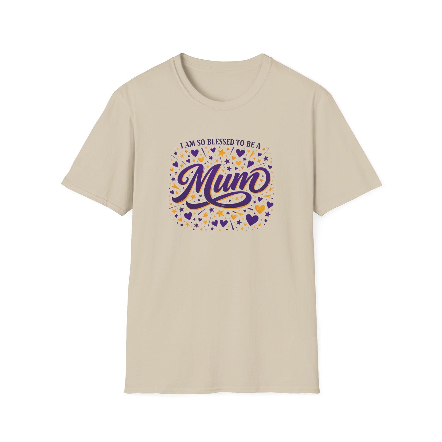 "I Am So Blessed To Be A Mum" T-Shirt