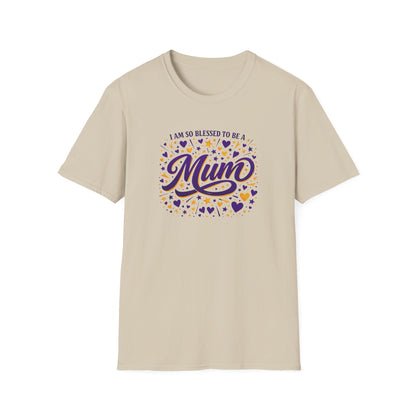 "I Am So Blessed To Be A Mum" T-Shirt