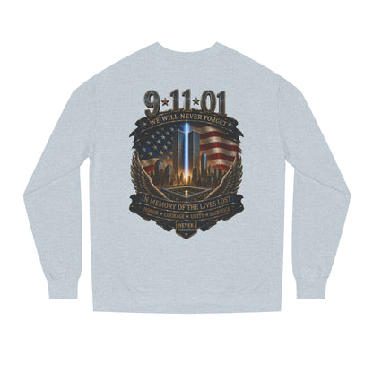 9/11 Never Forget Memorial Sweatshirt – In Memory of the Lives Lost