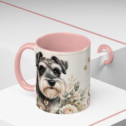 Life Is Better With a Miniature Schnauzer Accent Coffee Mug