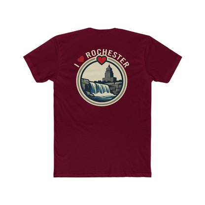 Rochester Heart Graphic Tee — I  Rochester Cityscape T-Shirt