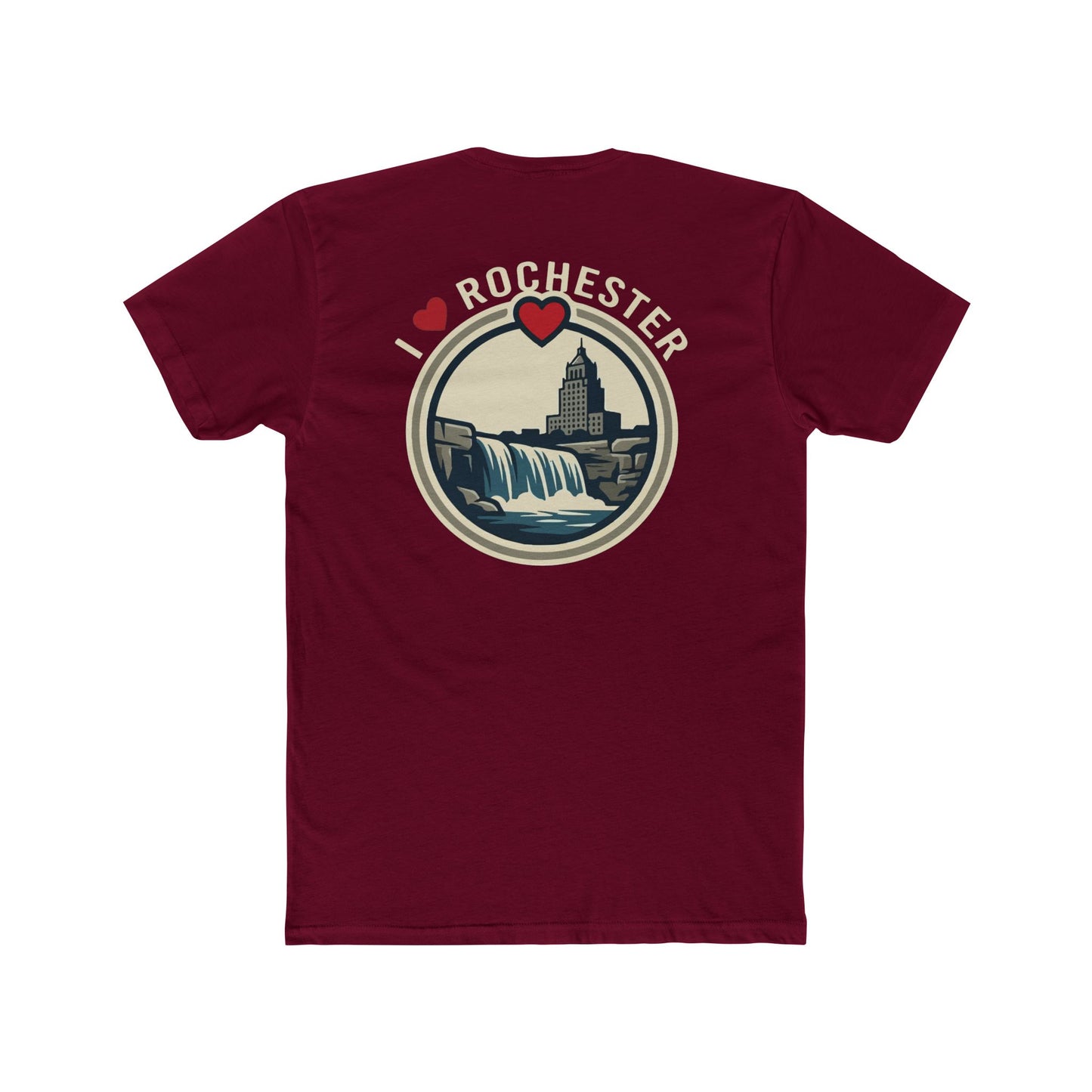 Rochester Waterfall Crew Tee — I  Rochester Graphic T-Shirt
