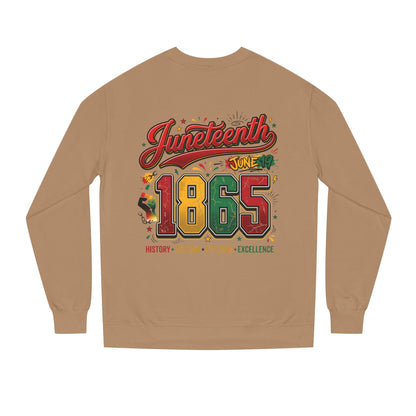 Juneteenth 1865 Crewneck Sweatshirt — History • Culture • Freedom