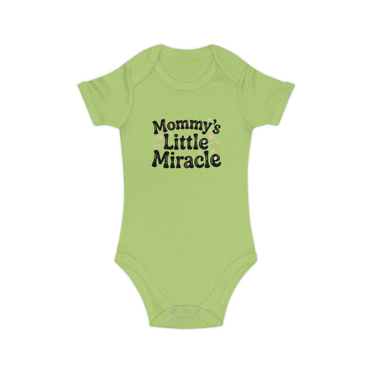 Mommy’s Little Miracle Baby Bodysuit – Newborn Infant Onesie