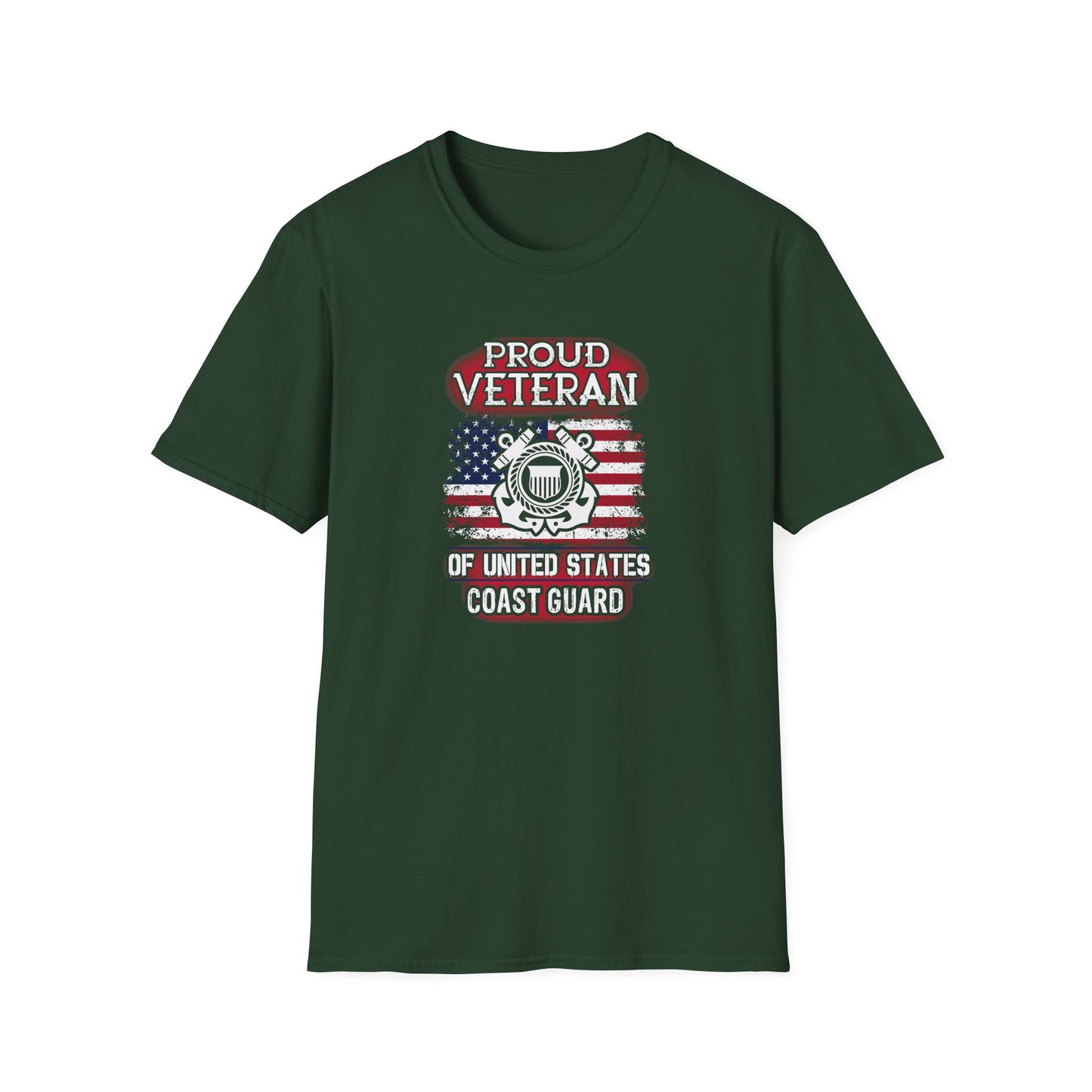Proud Veteran of United States Coast Guard T-Shirt
