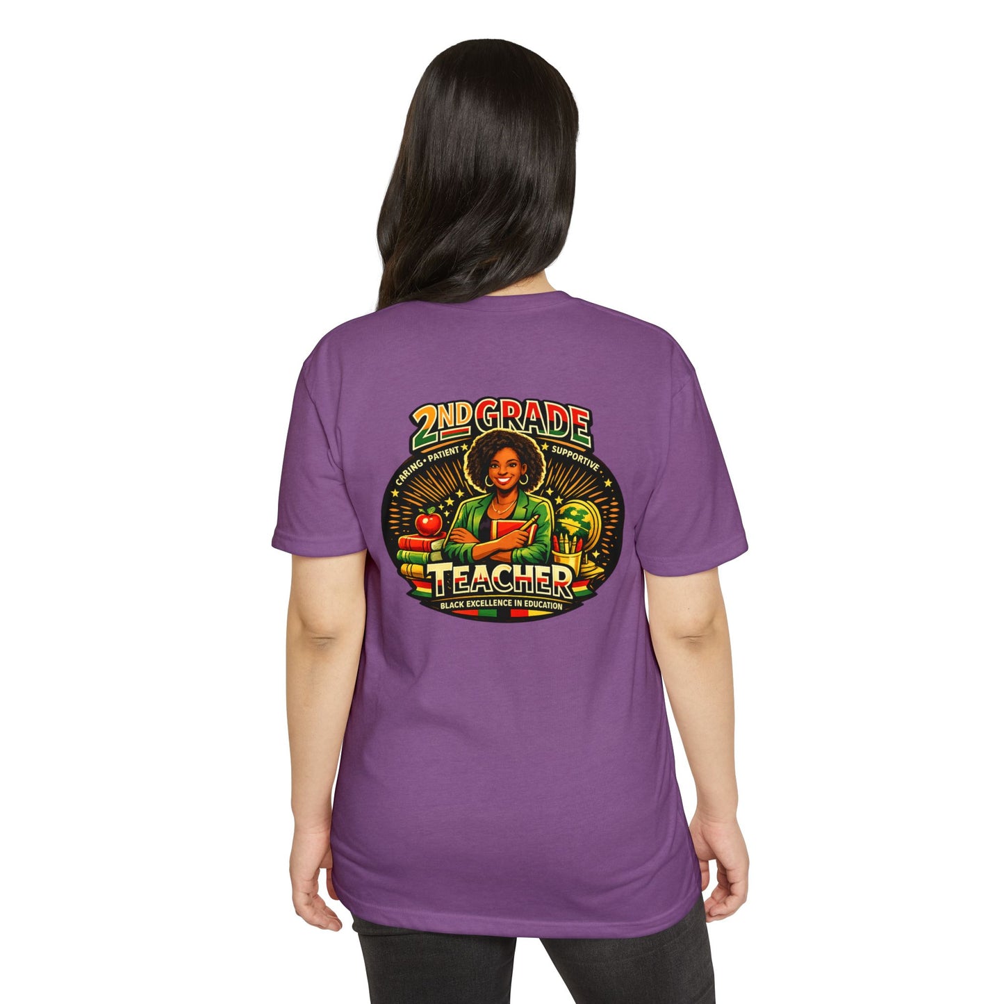 2nd Grade Teacher T-Shirt – Proud Elementary School Teacher Gift