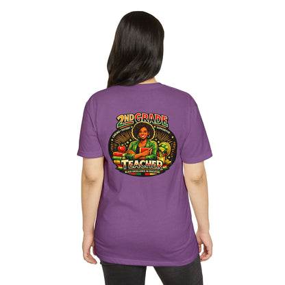 2nd Grade Teacher T-Shirt – Proud Elementary School Teacher Gift