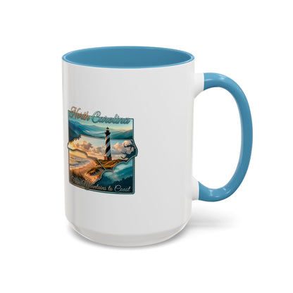 Coastal Lighthouse Coffee Mug – From Mountains to Coast Accent Mug