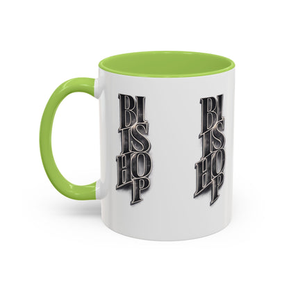 Bishop Vertical Logo Accent Coffee Mug — 11/15oz
