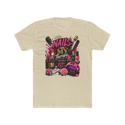 Nails Are My Therapy T-Shirt — Nail Tech & Manicurist Graphic Tee