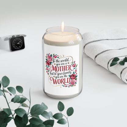 Mother You Are the World | Scented Soy Candle (13.75 oz)