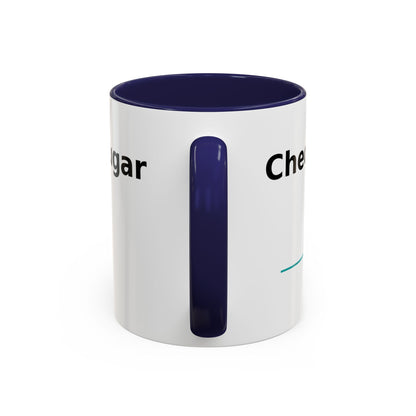 Accent Coffee Mug – 'Checking My Blood Sugar Like It's My Job' Diabetes Awareness Mug