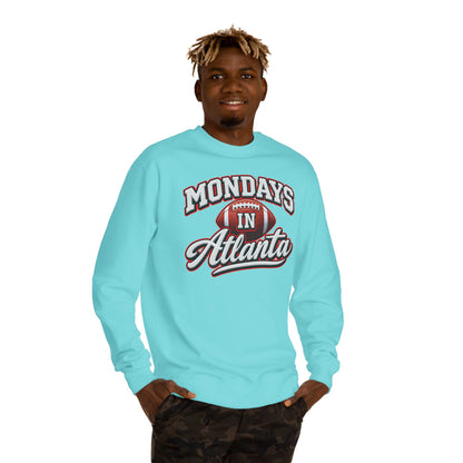 Mondays in Atlanta Football Sweatshirt