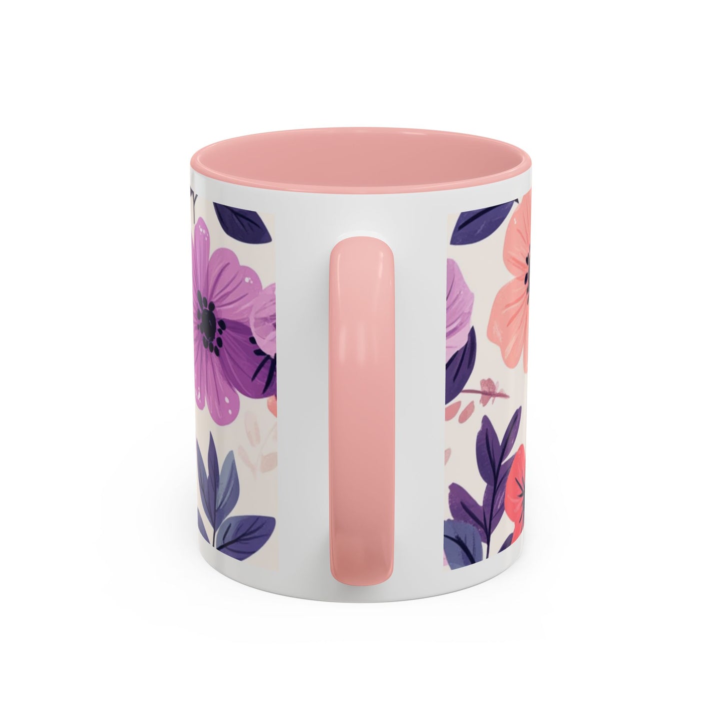 Mother Peace Floral Coffee Mug — "A quiet light, a guiding hand..." Memorial Tribute Mug