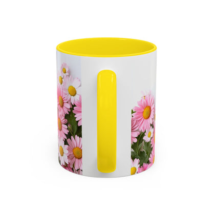 Mother's Day Butterfly Coffee Mug — "Happy Mother's Day" Floral 11/15oz Accent Mug