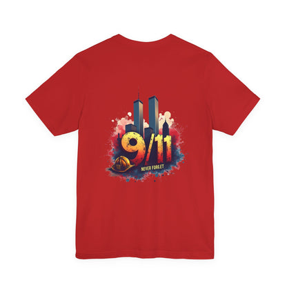 9/11 Memorial T-Shirt — Never Forget Tribute Tee