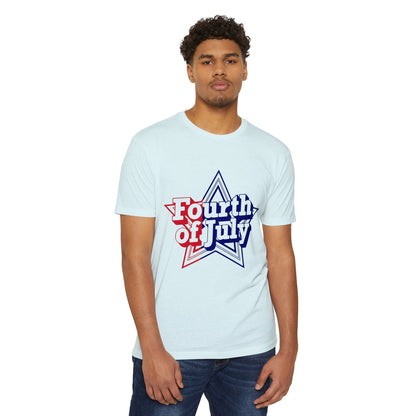 Fourth of July Star T-Shirt — Retro Patriotic Independence Day Tee
