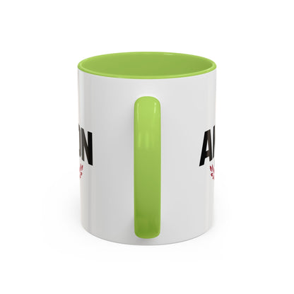 Akron Est. 1825 Accent Coffee Mug — Vintage City Pride Ceramic Mug