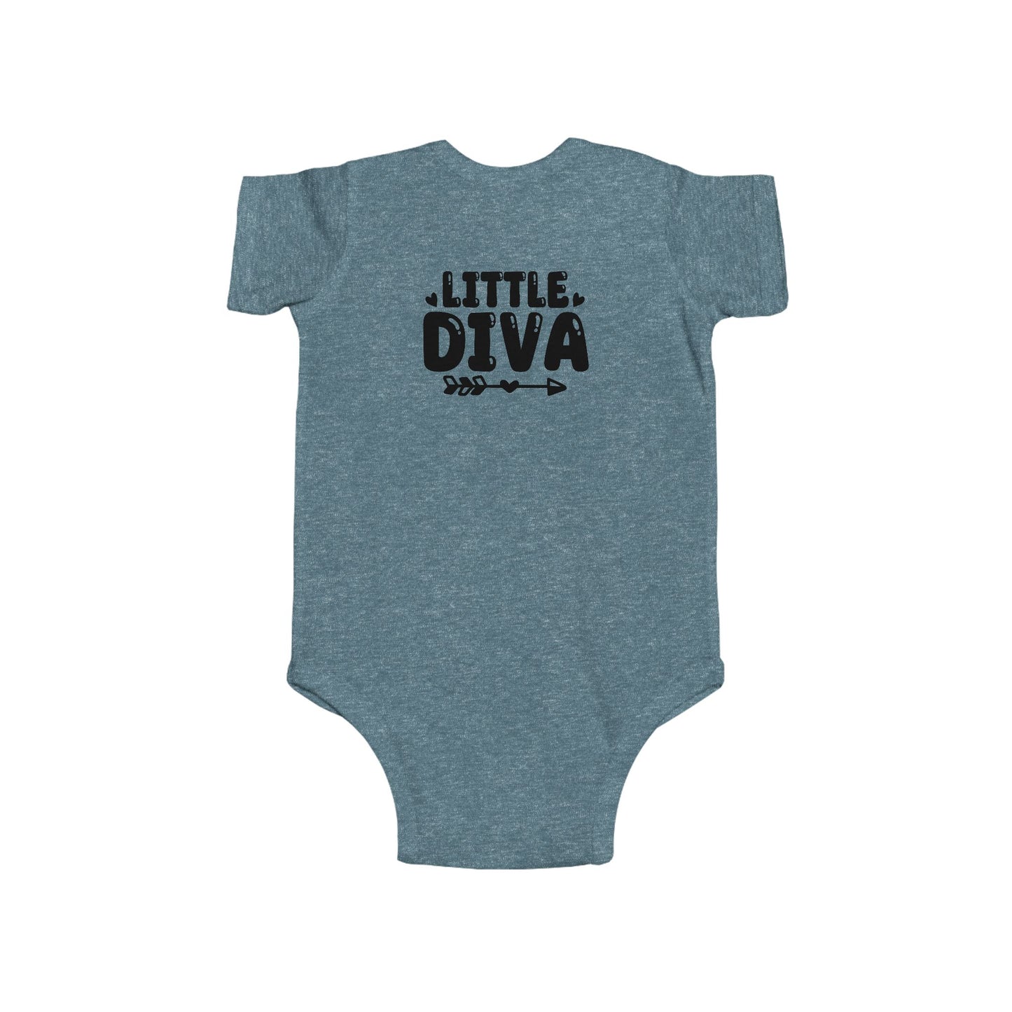 Little Diva Infant Bodysuit — Cute Baby Onesie for Newborns & Baby Showers