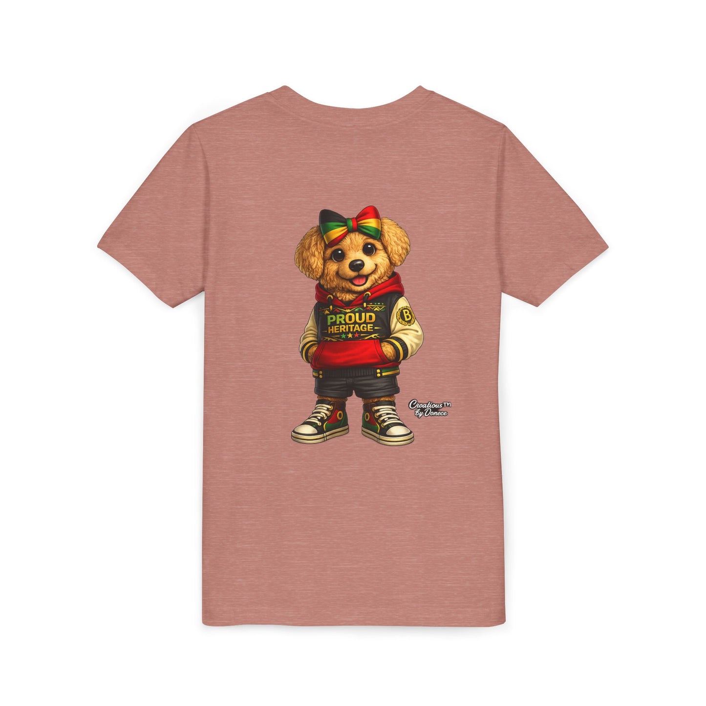 Kids Rasta Bear 'Proud Heritage' Tee
