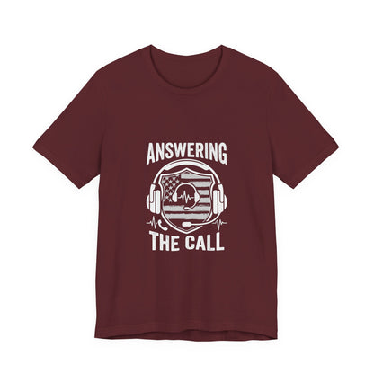 Answering the Call T-Shirt — EMS/First Responder Tribute Tee