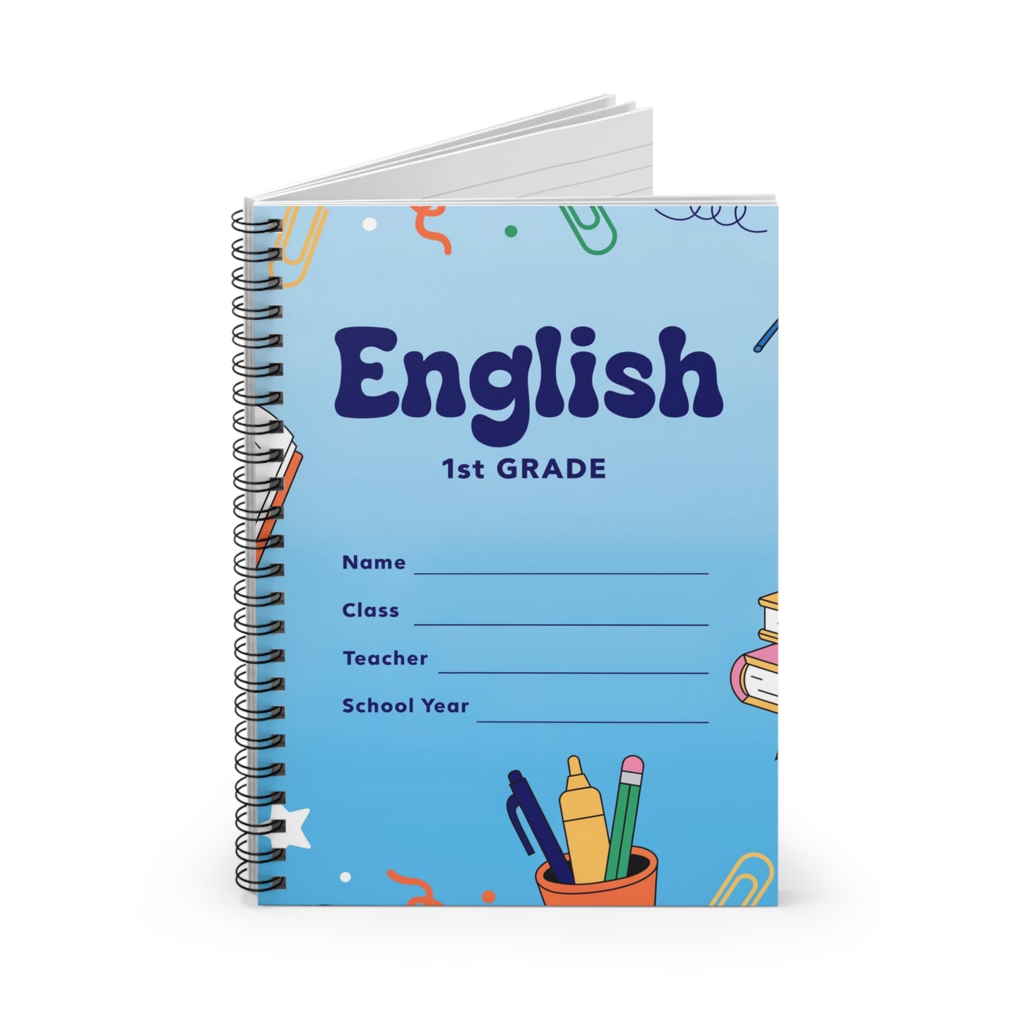Spiral Notebook - Ruled Line