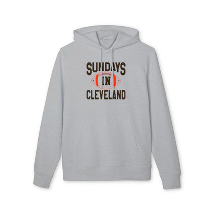 Sundays in Cleveland Football Hoodie — Game Day Cleveland Browns Pullover