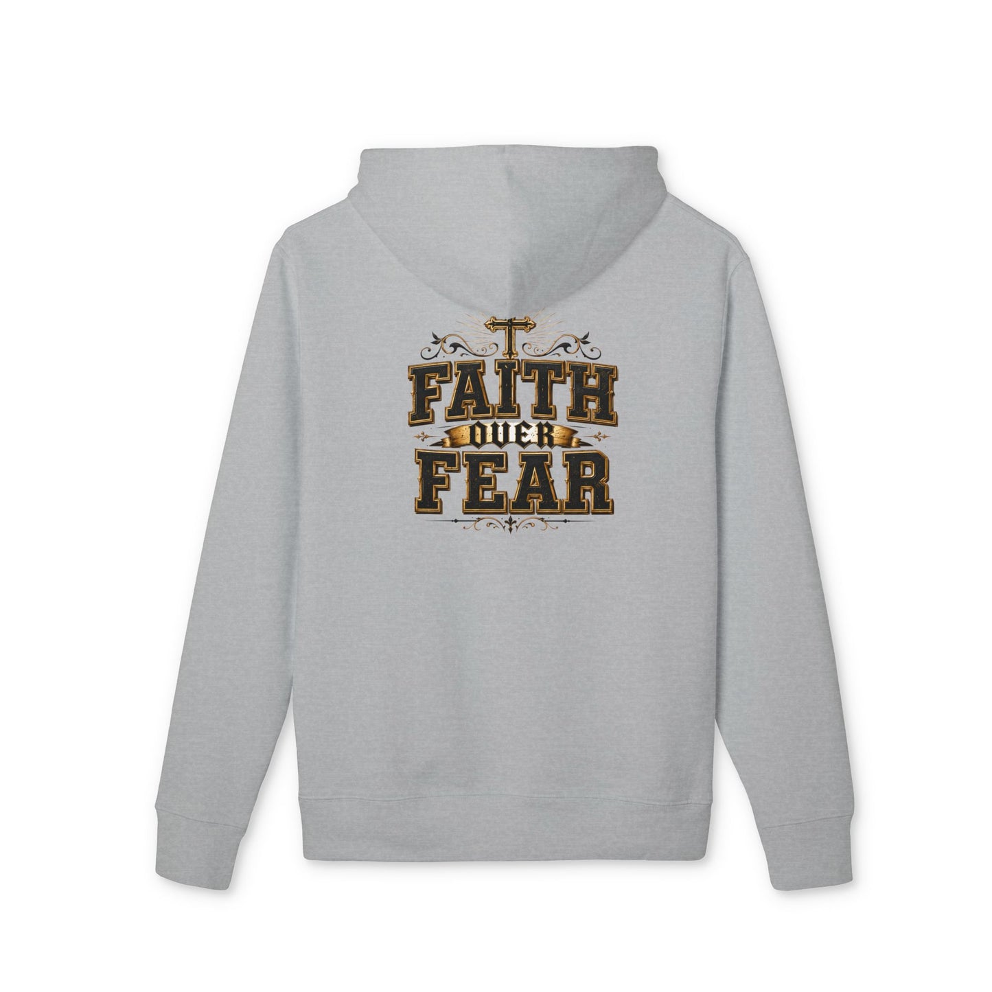 Faith Over Fear Hoodie — Christian Inspirational Pullover