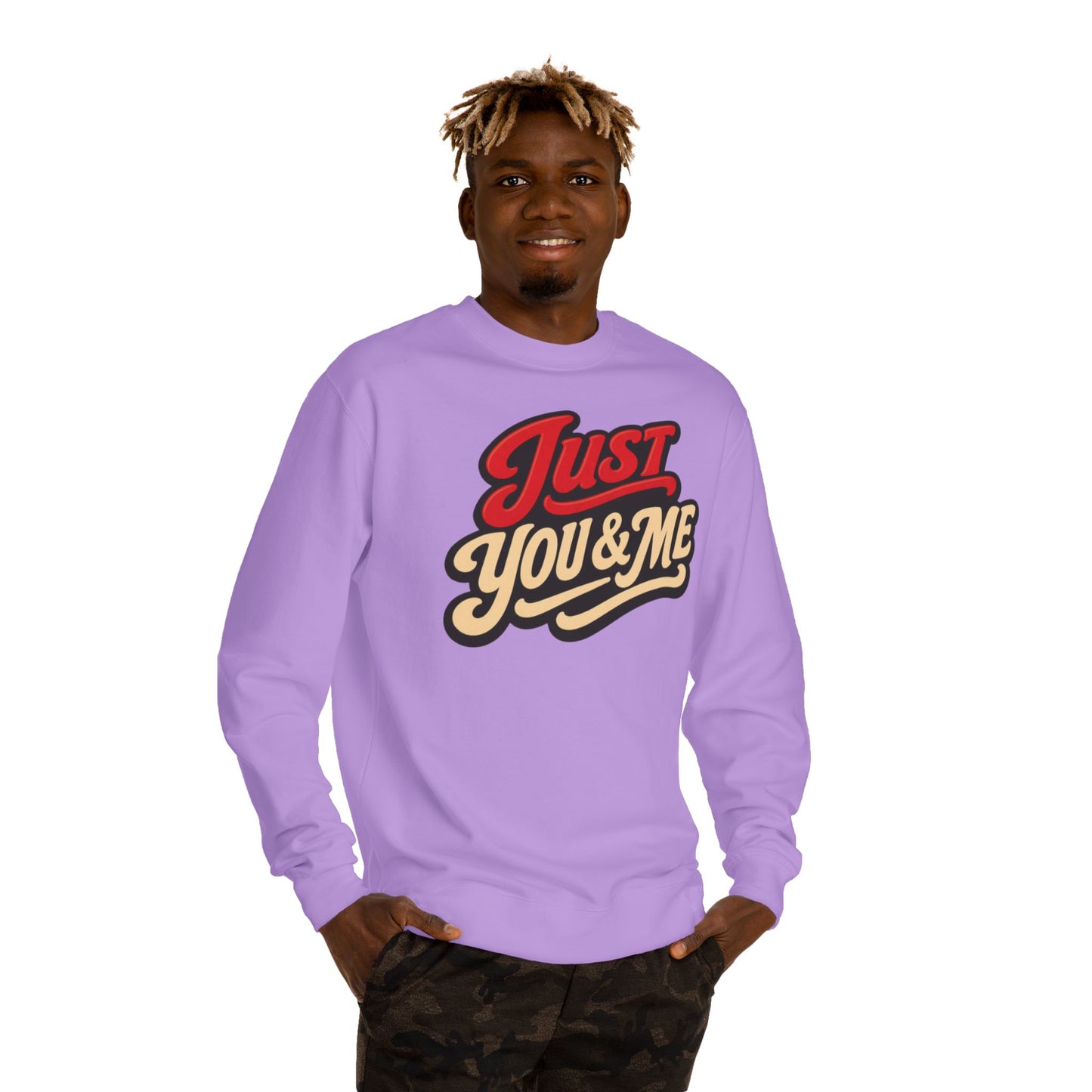 Just You & Me Sweatshirt – Retro Couples Crewneck