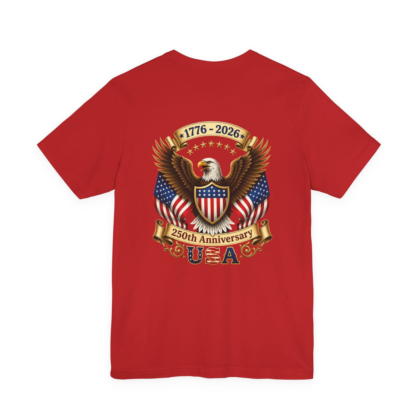 250th Anniversary USA Eagle T-Shirt — 1776–2026 Patriotic Tee