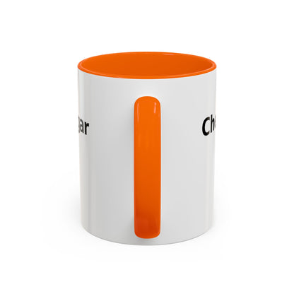 Coffee Mug — “Checking My Blood Sugar Like It’s My Job” Accent Mug (11/15 oz)