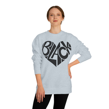 Black Heart Crewneck Sweatshirt
