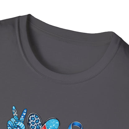 "Peace Love Cure" T-Shirt