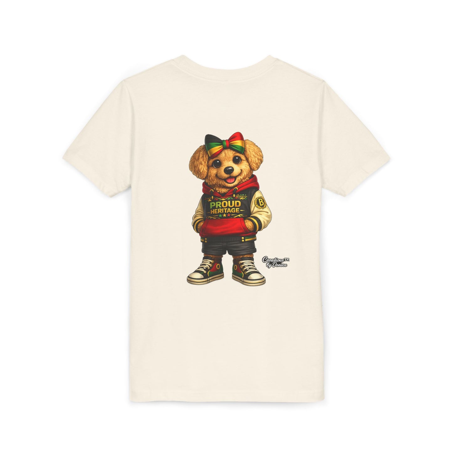 Kids Rasta Bear 'Proud Heritage' Tee