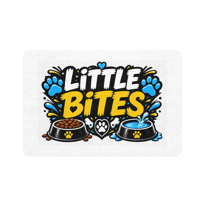 Pet Food Mat — "Little Bites" Non-Slip Feeding Mat (12x18)