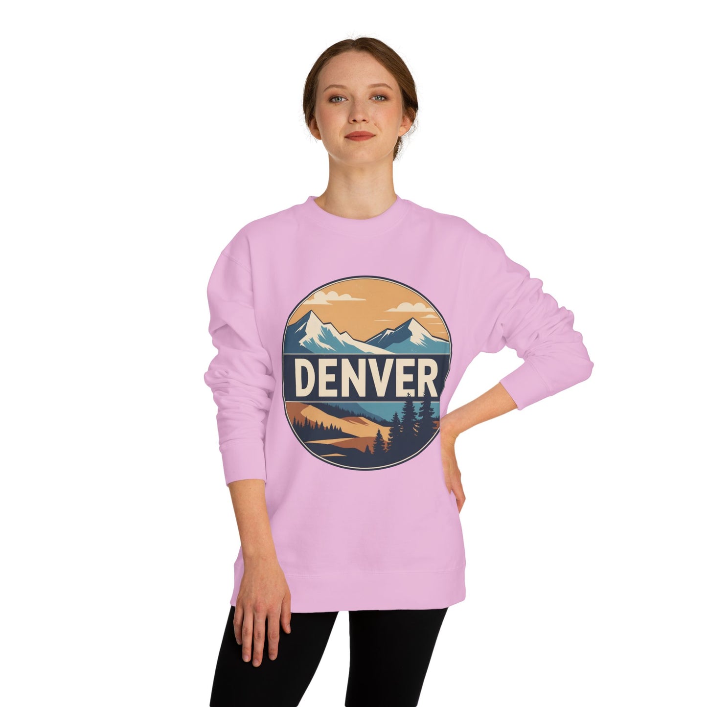 Denver Mountain Badge Sweatshirt