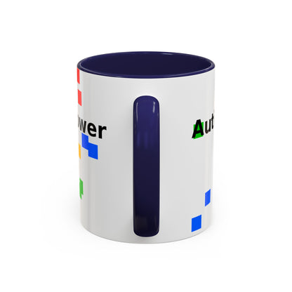 Coffee Mug — Teacher Is My Superpower Accent Ceramic Mug