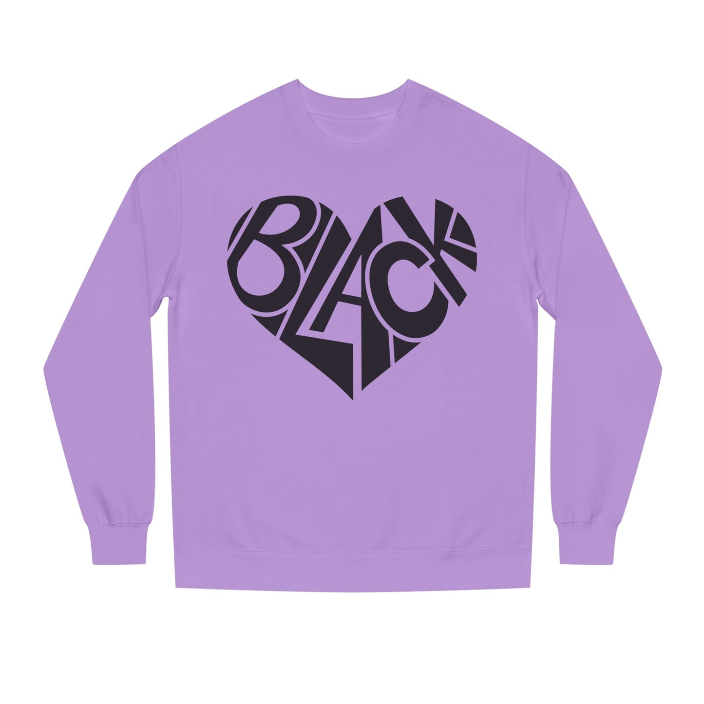 Black Heart Crewneck Sweatshirt