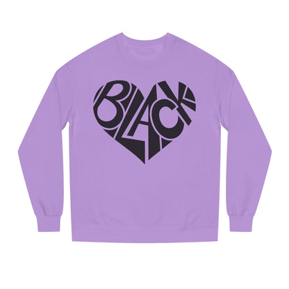 Black Heart Crewneck Sweatshirt
