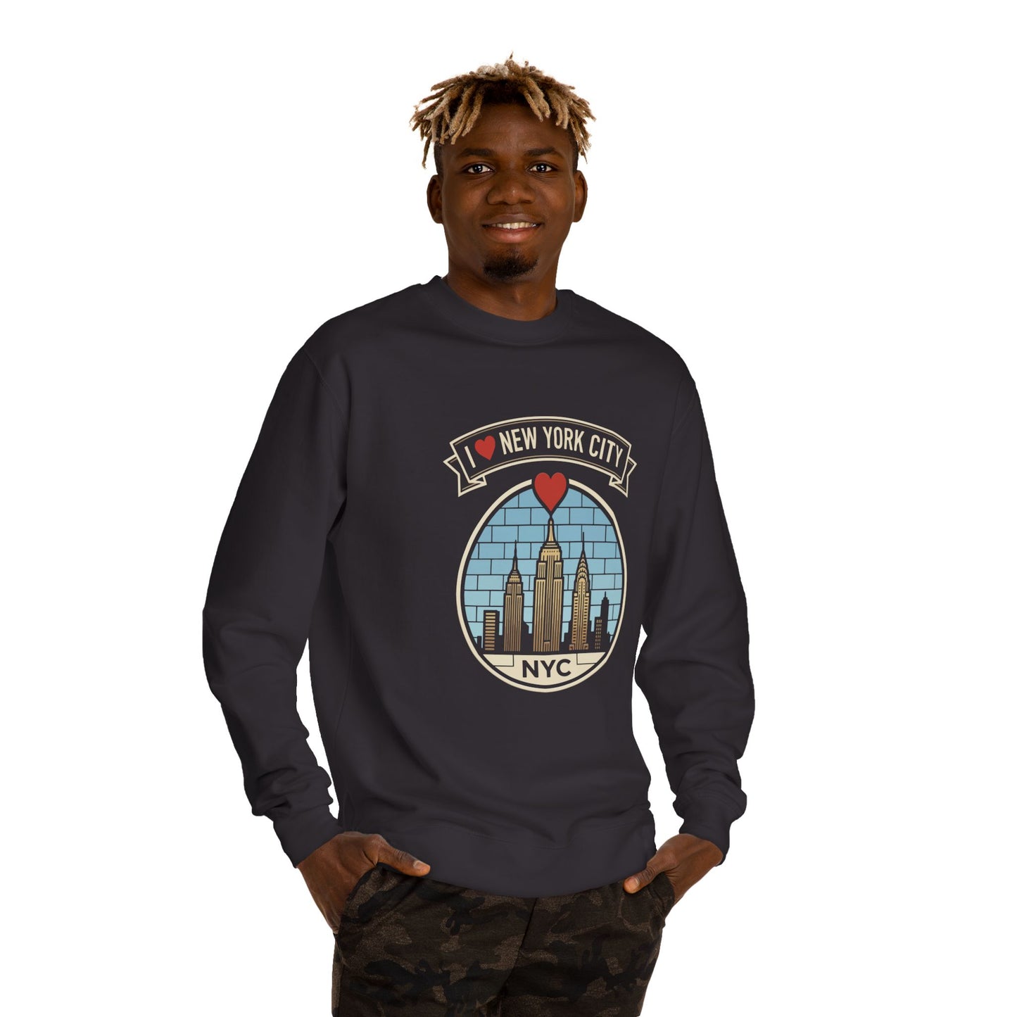 NYC Skyline Sweatshirt — I  New York City Crewneck