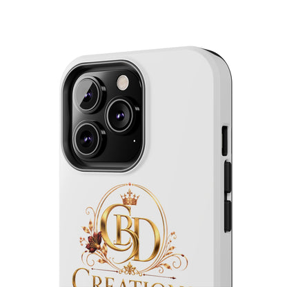 BD Creations By Donece Elegant Logo Tough Phone Case — Protective iPhone Cover