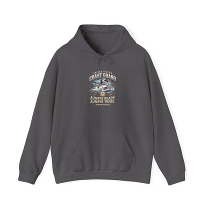 United States Coast Guard  Always Ready Always There  Hoodie