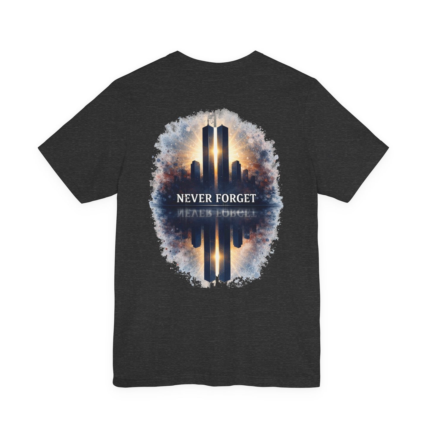 9/11 Never Forget Tee — World Trade Center Memorial Shirt