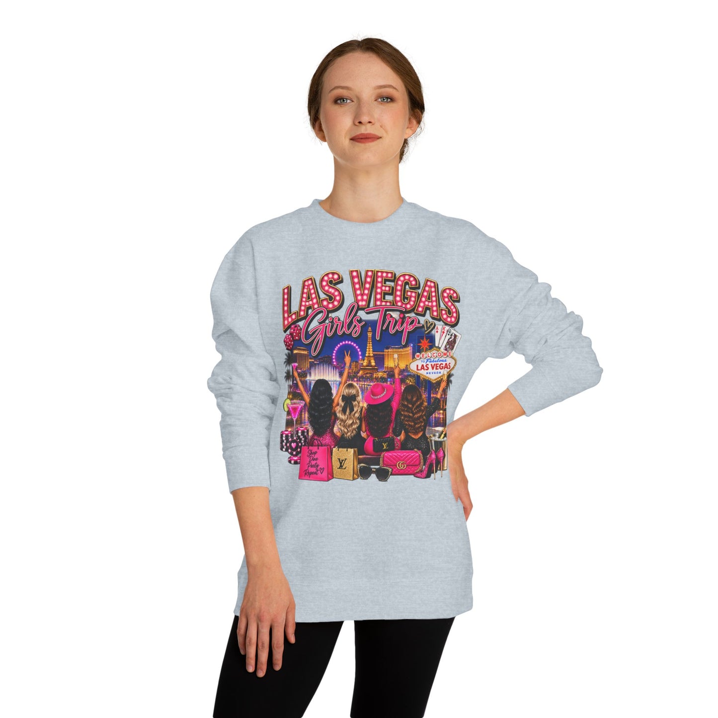 Las Vegas Girls Trip Sweatshirt — Vegas Bachelorette Party Crewneck