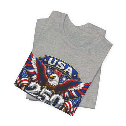 USA 250th Eagle T-Shirt — 1776–2026 Patriotic American Independence Tee